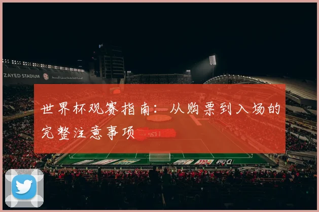 世界杯观赛指南：从购票到入场的完整注意事项